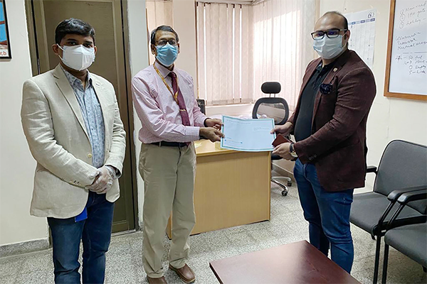 Saif Powertec Ltd. donates medical PPE items for the players and peoples related to the sports.