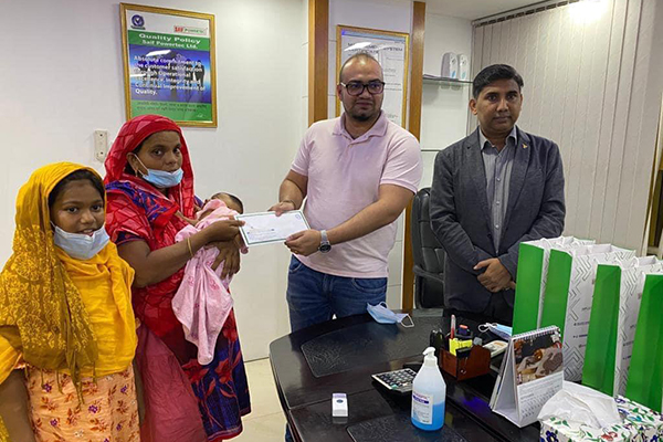 SAIF Power Group provides monthly basis financial assistance to Ripa’s family to meet household expenses and education. 